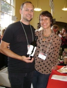 Jeremy Trettevik (winemaker) and his wife/business partner Choral Trettevik co-own Jeremy Wine Company in Lodi, California. (Photo by Cynthia Bournellis)
